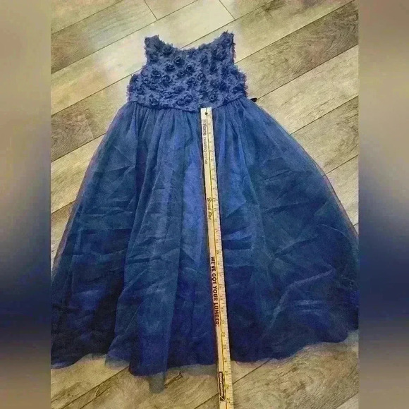 MY BEST KID  blue dress size 8 - Picture 4 of 16